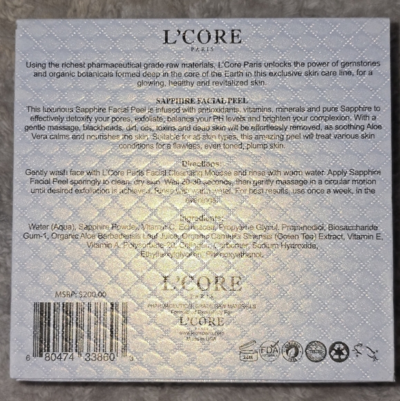 L"Core Sapphire Facial Peel 5Oml NIB - Picture 4 of 7